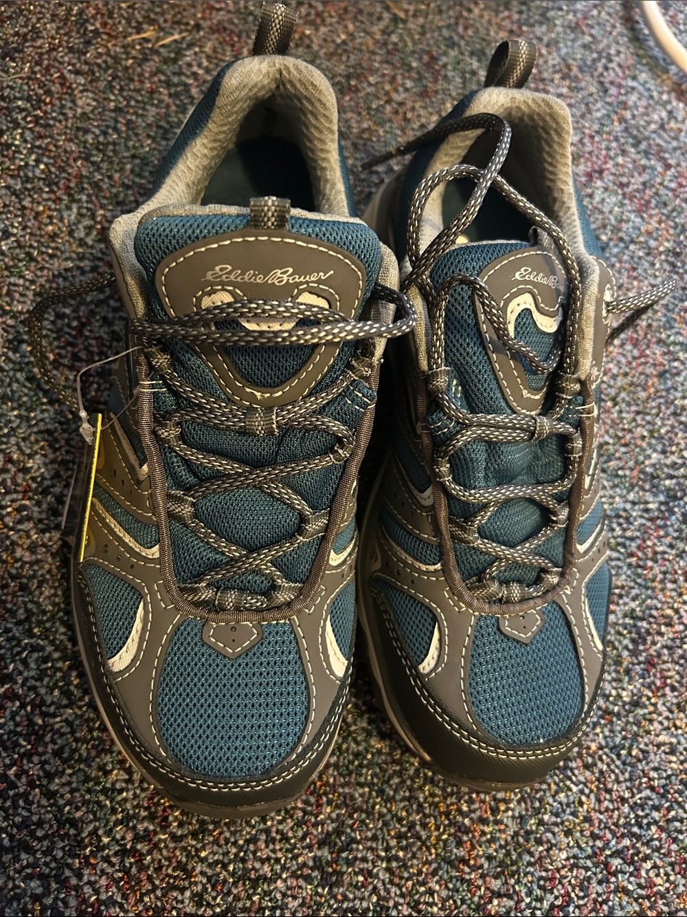 Eddie Bauer Blue and Gray Women's Sneakers